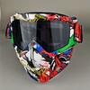 Moto Snow Goggles Mask UV400 Outdoor Riding Men's Windproof Sand Goggles Helmet Mask Mask