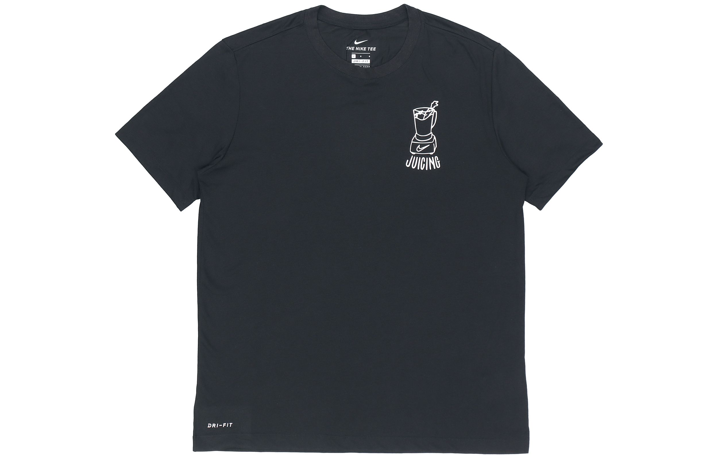 Мужская футболка Nike с втачным рукавом Черная BQ6533-010 XXL