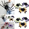 Gruselige Schwarze Spinne Halloween Dekoration Hohe Qualität Spukhaus Requisite Breite 30-125cm