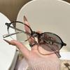 New Retro Anti-Blue Light Photochromic Myopia Glasses Unisex Outdoor Color-Changing UV Protection Eyewear Diopter 0 To -4.0