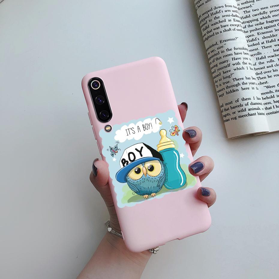 For Xiaomi Mi 9 SE Mi 9 Lite Case Soft Flower Painted Silicone TPU Cover Phone Case For Xiomi Xiaomi Mi 9 Mi9 SE Lite 9SE Cases