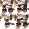 Cute Dog Hornet Plush Toy Keychain Backpack Pendant Gift For Kids Decor Bag