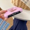 Wave Edge Cute Heart Lovely Love Shockproof Phone Case for iPhone 17promax 17 13 14 15 16 ProMax 17Pro Protector Anti-fall Cover