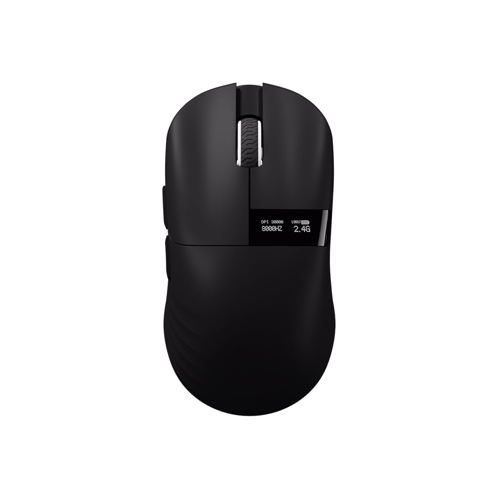 

Chilkey Glacier LW 8K Black Wireless Gaming 8000Hz Polling Official Japanese Distributor Warranty Mouse, Ultra-Lightweight, 49g, Hot-Swap Rate, чорний