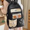 Schoolbag Contrasting Color Junior High School Student Large Capacity Schoolbag Female College Style High School Student Small Fresh Backpack Cute