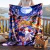 Warm Flannel Throw Blanket,Sailor Moon Lightweight Cozy Blanket For Bed Sofa And Daily Use