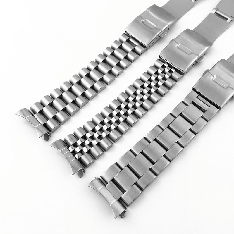 Für Casio Duro MDV-107-1A MDV-106 Armband Marlin Ersatz Tauchen Metall Gebogenes Ende Edelstahl Uhrenarmband Armband 22mm