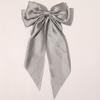 Bow hairpin ribbon hair accessories Korean temperament hair girl top clip headdress.