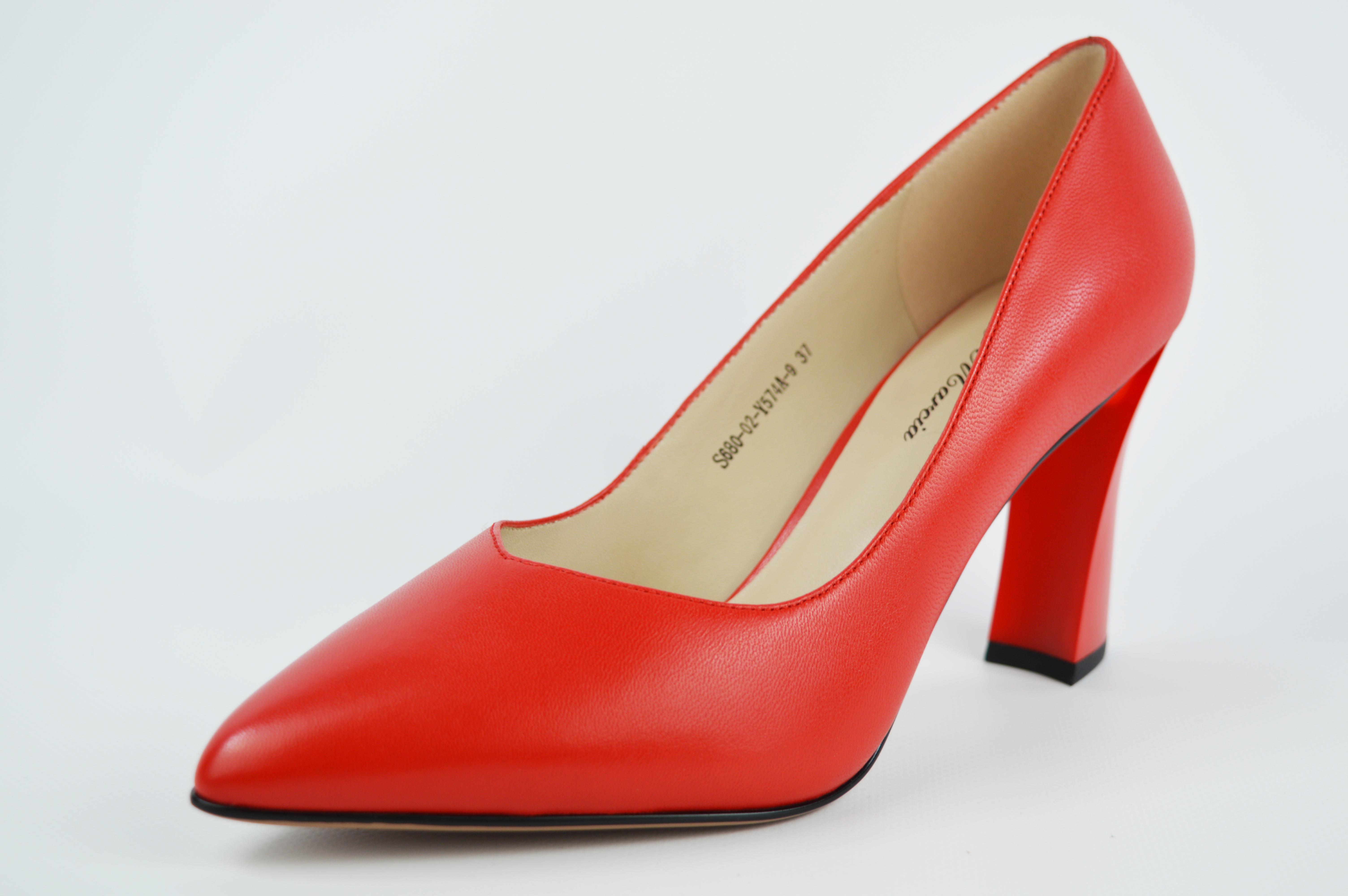

Туфлі човна Lady Marcia 68002 36 Червоні шкіра 39 червоний