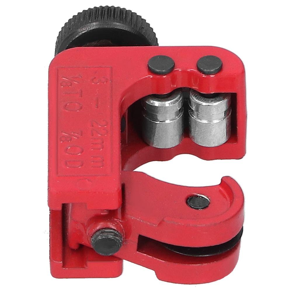 2 PCS Cutting Capacity 3-22mm Mini Pipe Cutter OD 1/8-7/8 Inch Portable Size Copper Tube Cutter Adjustable Tube Cutter