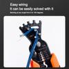 Multifunctional Electrician's Wire Stripper Portable Electrical Clamp Crimping Tool Crimping Pliers Effortless Bending Pliers
