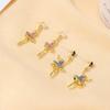 1 Pair of  Women's  Earrings  Alloy  Dancing Girl  Pendant  Earrings