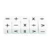 10-Pack Dice Counter Token Dice D6 Dice Compatible Card Game Competition Math Teaching Tools Accessories