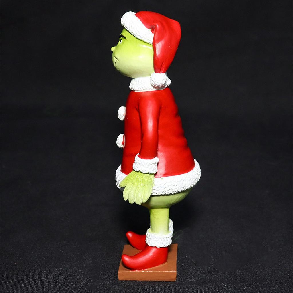 Vánoční ozdoby z pryskyřice, sváteční kreslené ozdobné dekorace, dárkové modely