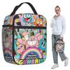 L'Incredibile Mondo di Gumball Cartone Animato Borsa Termica per Pranzo per Bambini Borsa Frigo Scolastica Contenitore Termico per Cibo Borse Termiche per Pranzo Contenitore