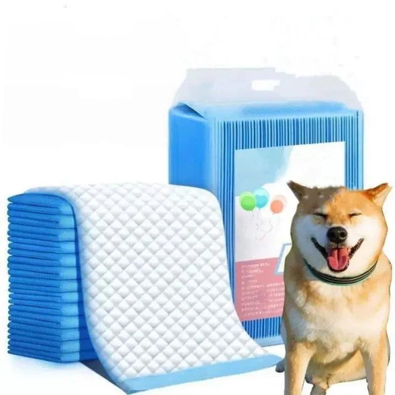 Absorbent Dogs Diapers Disposable Puppy Training Pee Pads Dry Clean Cushion Dog Supplies pañales para perros