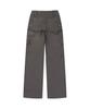 ORDINARY HOLIDAY Skirt Layered Pants [Charcoal]