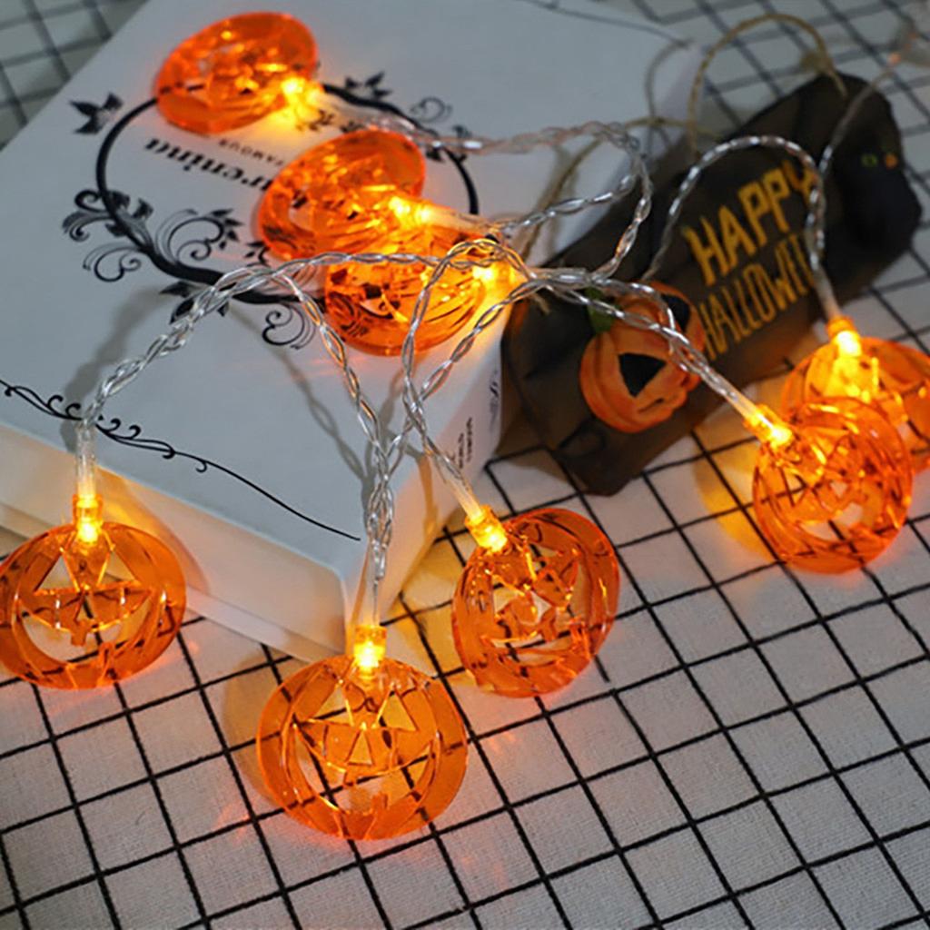 Halloween Indoor And Outdoor String 2 Meters 10 Lamp Battery Box Always On
