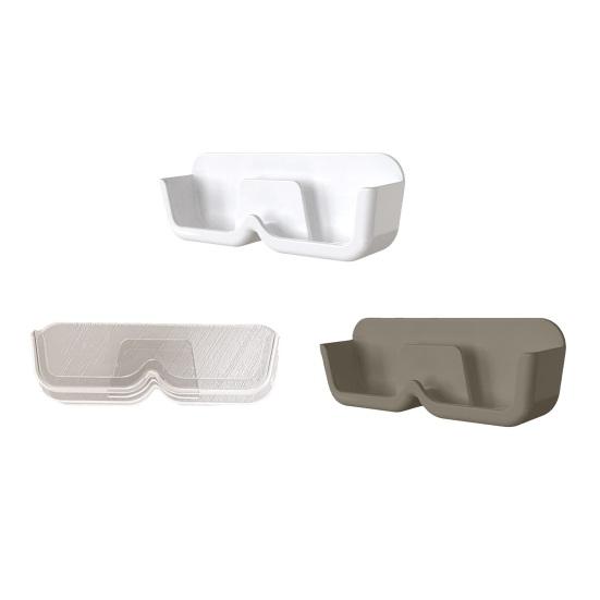 Glasses Storage Box Wall-Mounted No Drilling Design Space Saving Glasses Organizer for Myopia Glasses Sunglasses