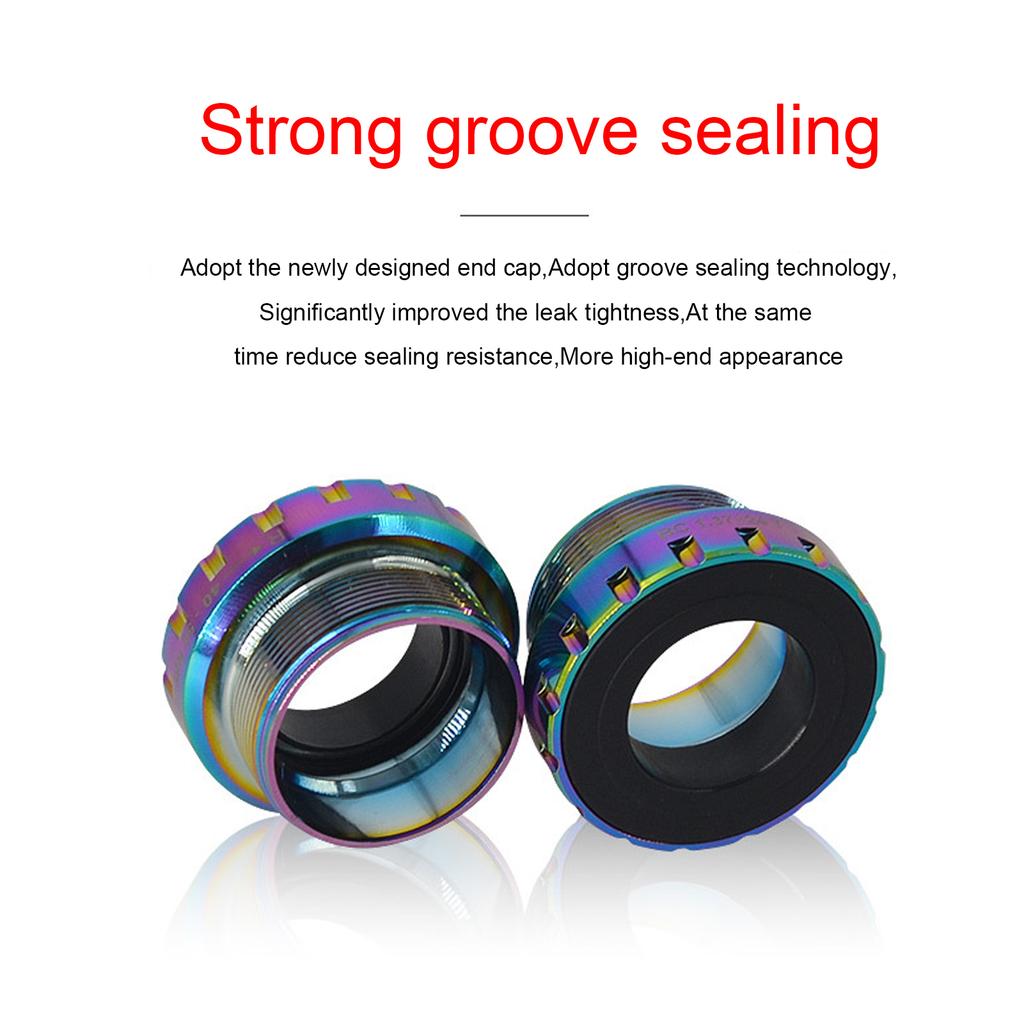 Bicicletă de munte rutieră 1.37x24T 68?BB Pedalier din Aliaj de Aluminiu 73mm Accesoriu Bicicletă