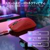 MAMBASNAKExATTACK SHARK X1 Gaming Lightweight Omron Optical 100 RGB Charging Cloud AI Pro Customizable Teflon Feet Mouse, 49g,