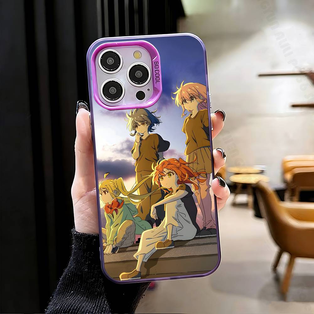 

Чехол для телефона Bocchi The R-Rock Аниме для iPhone 17 16e 16 15 14 13 12 11 Pro Max X XS MAX Задняя крышка iPhone12mini