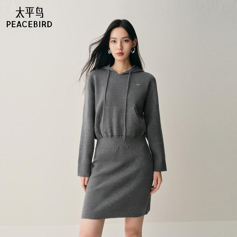 PEACEBIRD A3FAF4127 Sweater Dress L