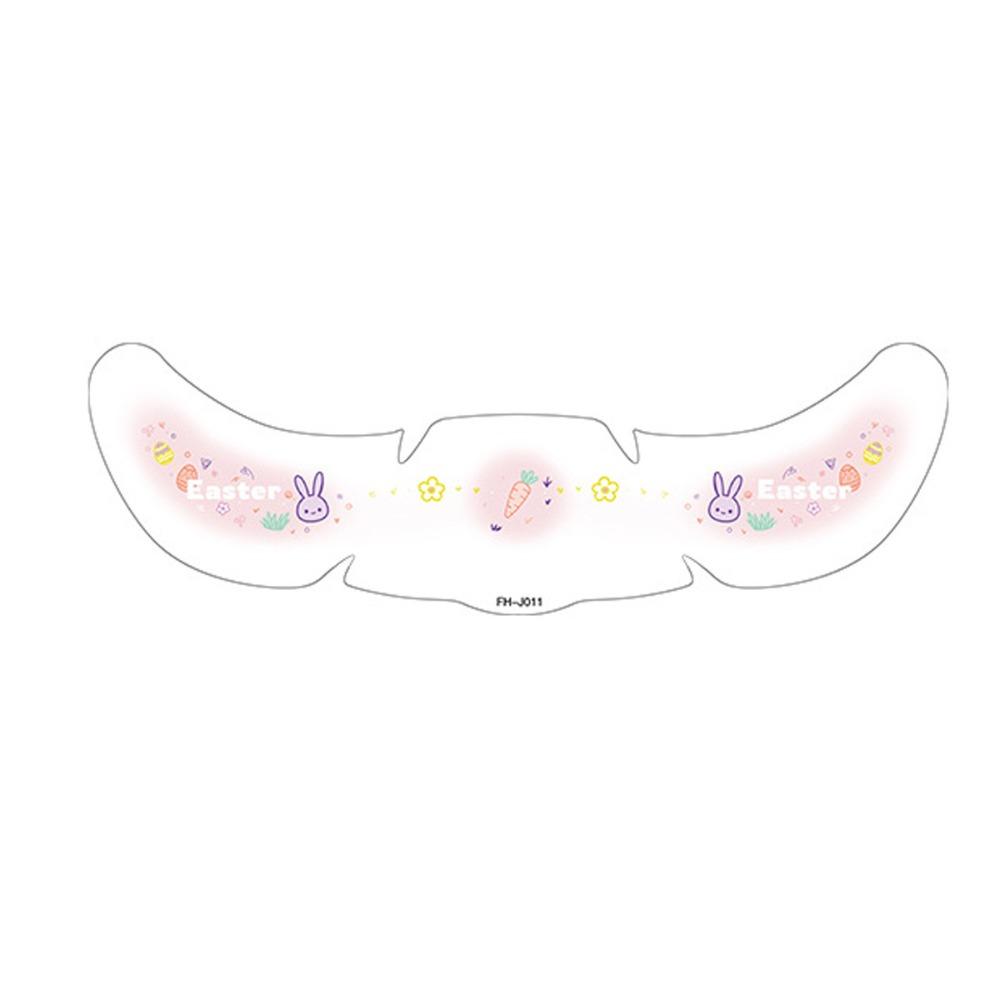 Long Lasting Easter Face Stickers Rabbit Freckle Tattoo Face Temporary Tattoo  Music Festival