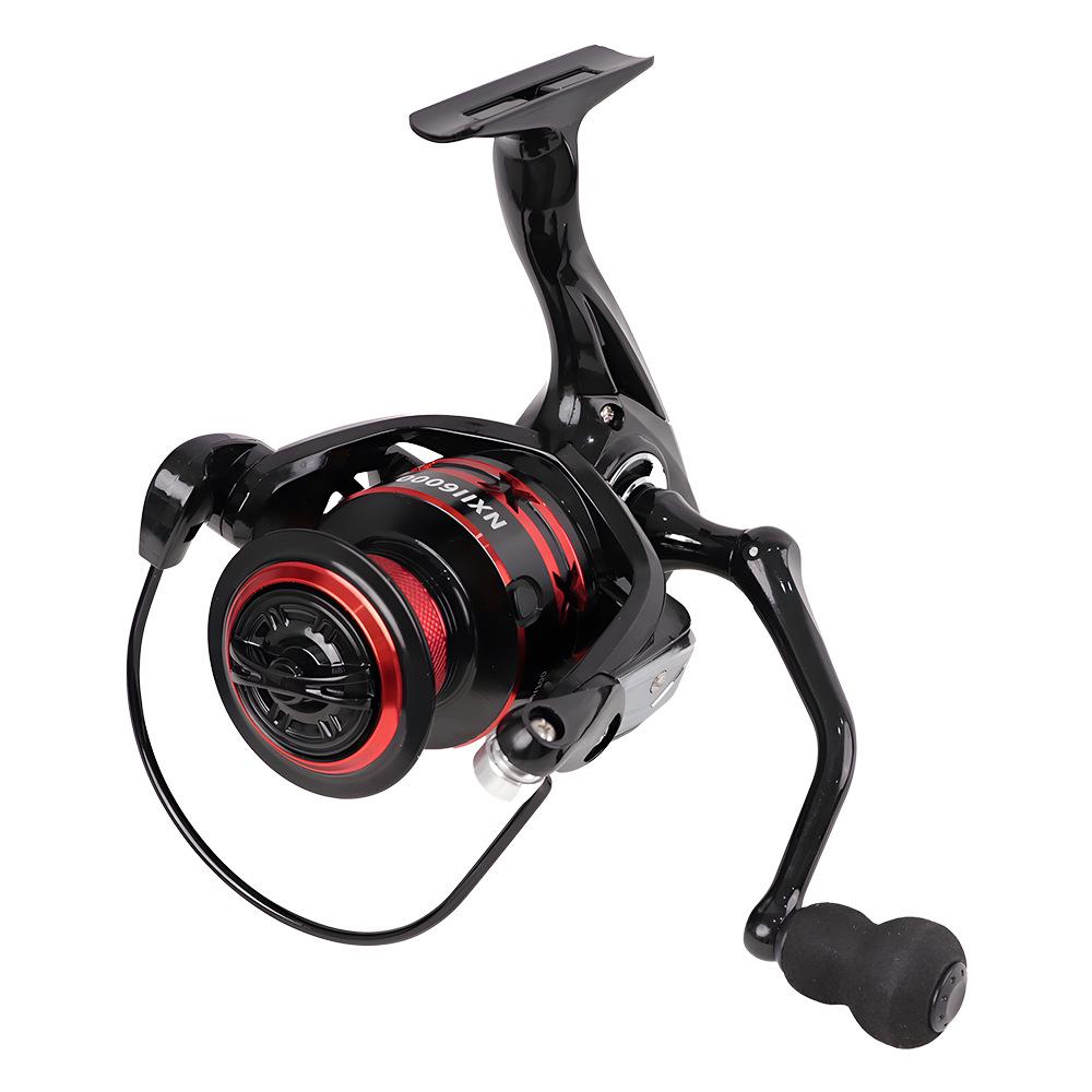Cross-border NX Long Cast All-Metal Spinning Fishing Reel Imitating Car Wheel Design