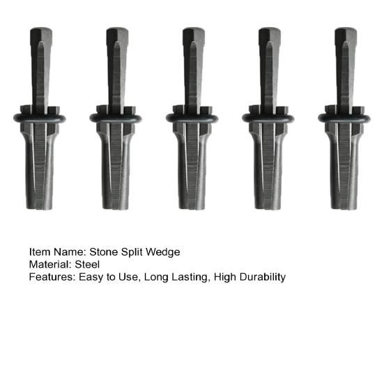 1/5 Buc. Pene de Despicat Piatră Unelte de Tăiat Construcție Durabilă Portabil