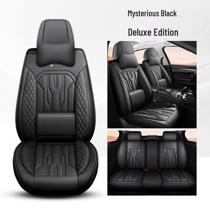 All-Season Leather Car Seat Cushions for Small Cars & SUVs