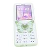 2G Phone Slim 2.4 Inch HD Color Screen Dual SIM Dual Standby Senior Cell Phone with Big Buttons Flashlight FM