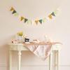 16Pcs Pull The Flag Background Dcoration Triangular Flags Baby Bride Gift Party Birthday Party Decoration Wedding Party Banner
