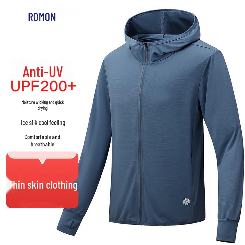 Luomeng Men s UPF200+ Cooling Sun Protection Jacket L