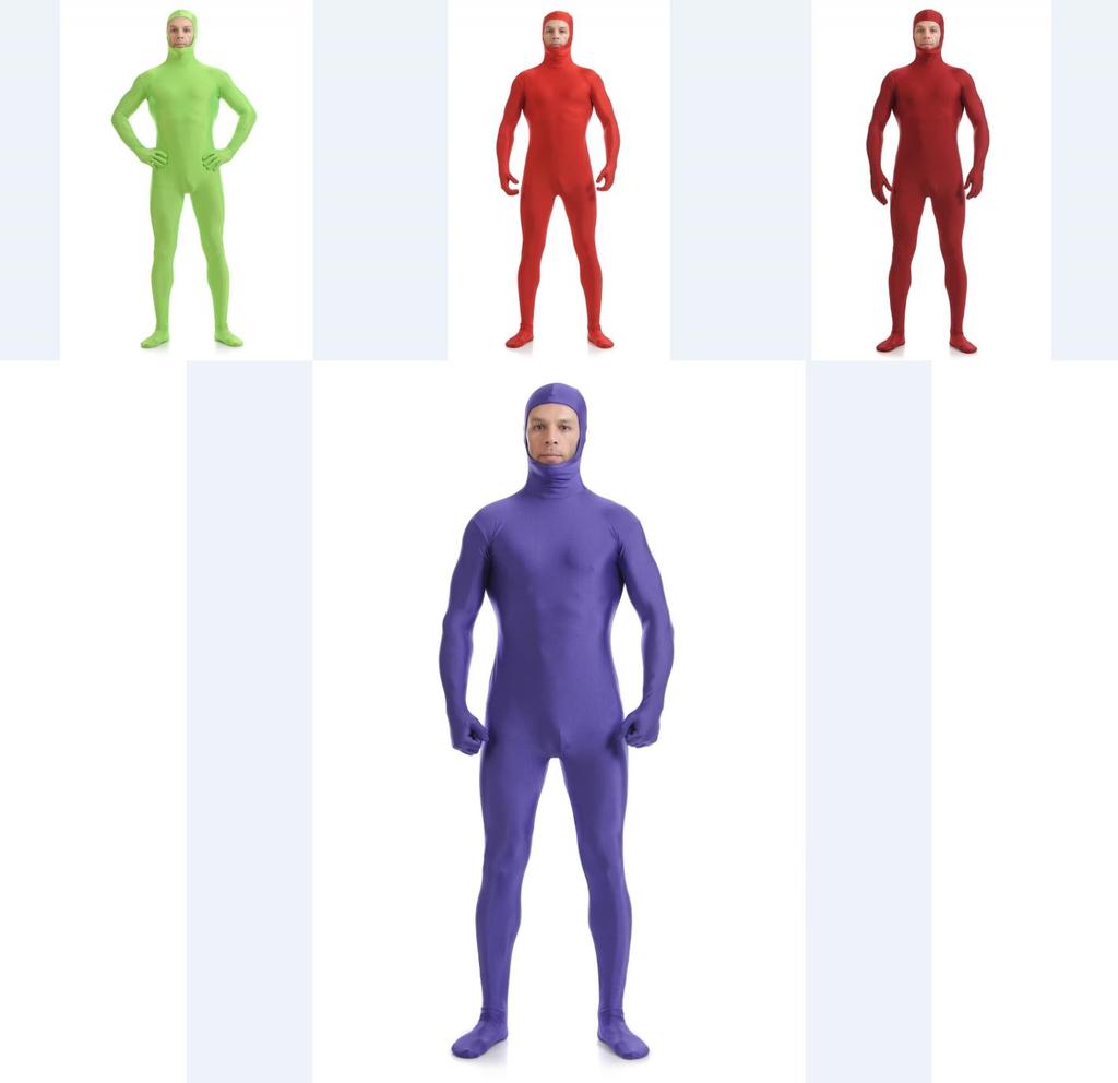 Morphsuit di Spandex di Alta Qualità per Halloween per Adulti, Costume Fantasia per una Vestibilità Perfetta