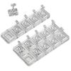 Transparent Nail Practice Base Tray Acrylic Nail Display Board  Manicurist Training