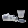 Fishing Measuring Cup with Scale - Practical Platform for Competition. Plastic Bait Cup & Tackle Accessory Set.