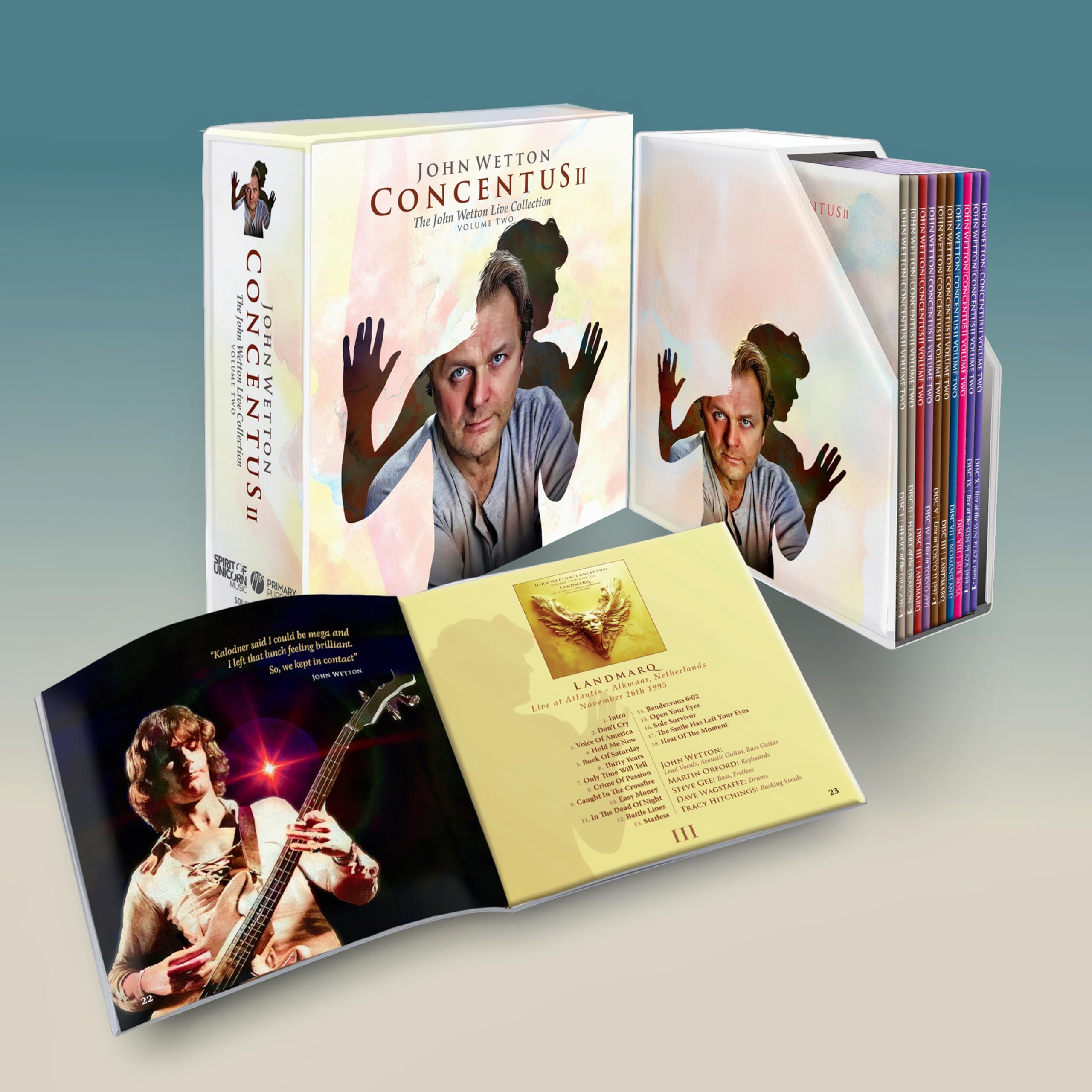

The John Wetton Live Collection Volume Two Concentus