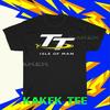 Camiseta Americana Divertida con Logo de Carreras TT de la Isla de Man Tallas S a 5XL