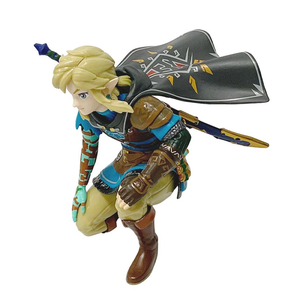 12CM The Legend of Zelda: Link's Awakening Kingdom Of Tears Skyward Sword Link Model Anime Cartoon Model Toy Gift