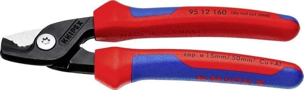 KNIPEX KNIPEX Cable Cutter Step Cut 9512-160SB