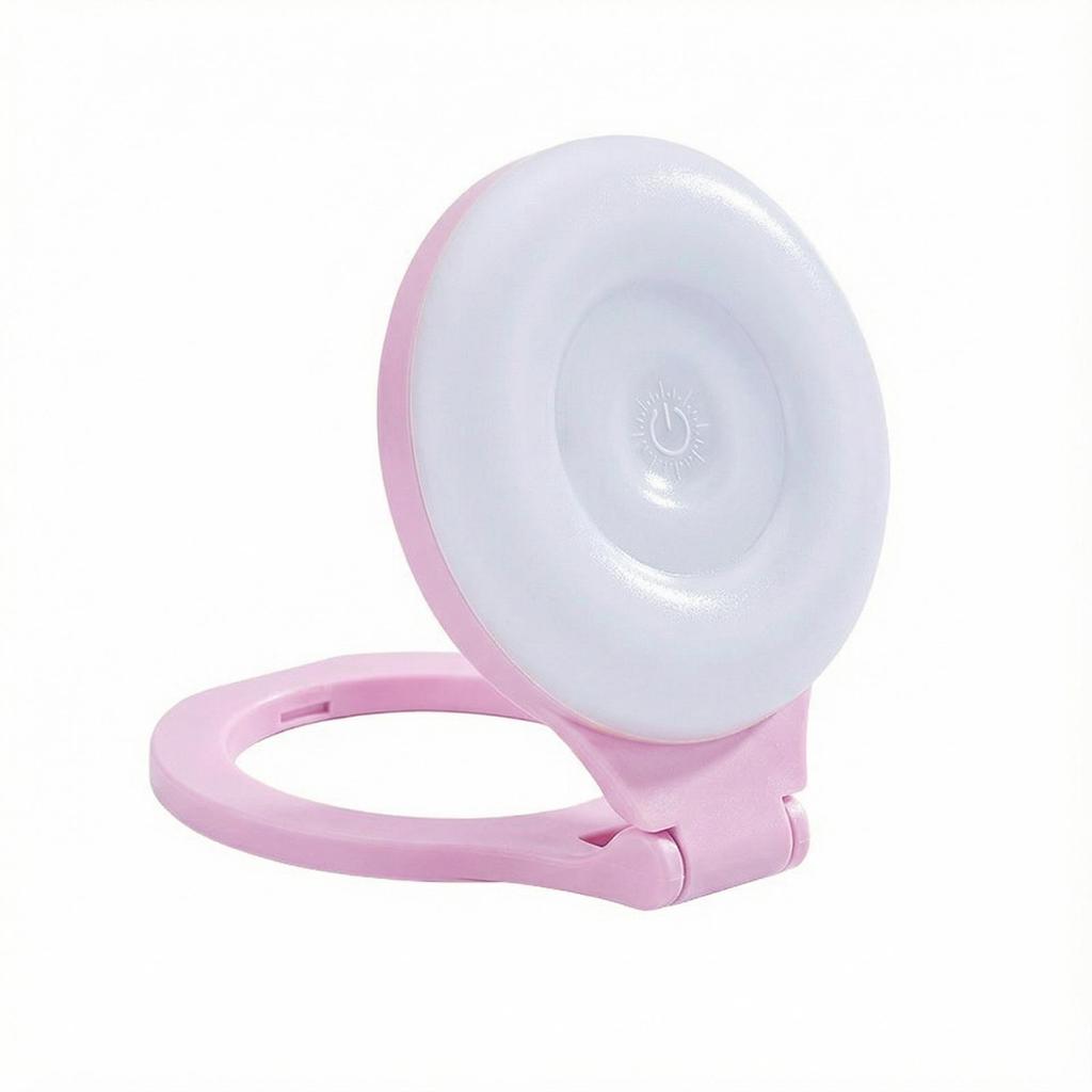 Portable Magnetic LED Selfie Ring Light for Streaming and Makeup