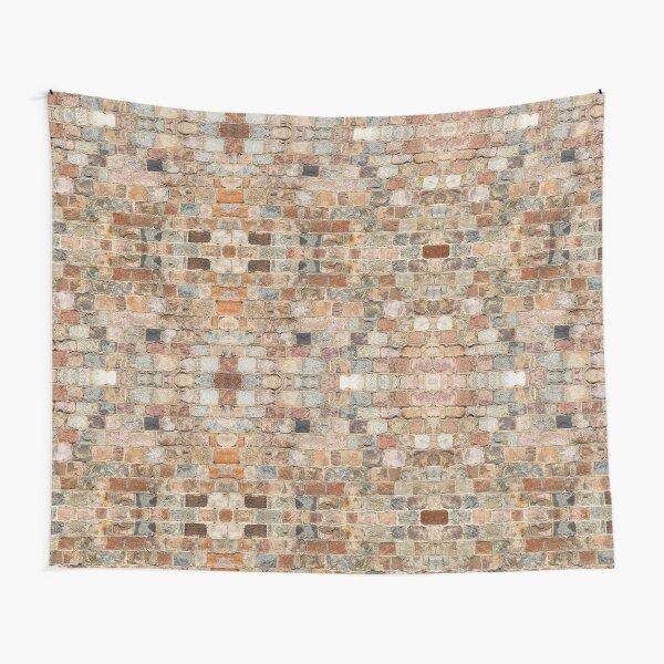 Brick Wall Tapestry Worn Out Brick Wall Design Vintage Architecture Pattern Tapestry Wall Hanging Home Living Room Dorm Decor