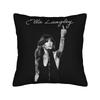 Ella Langley Die Löwenzahn-Tour Kissenbezug Druck Polyester Kissenhülle Geschenk Wurfkissenbezug Bett Quadratisch 18 Zoll