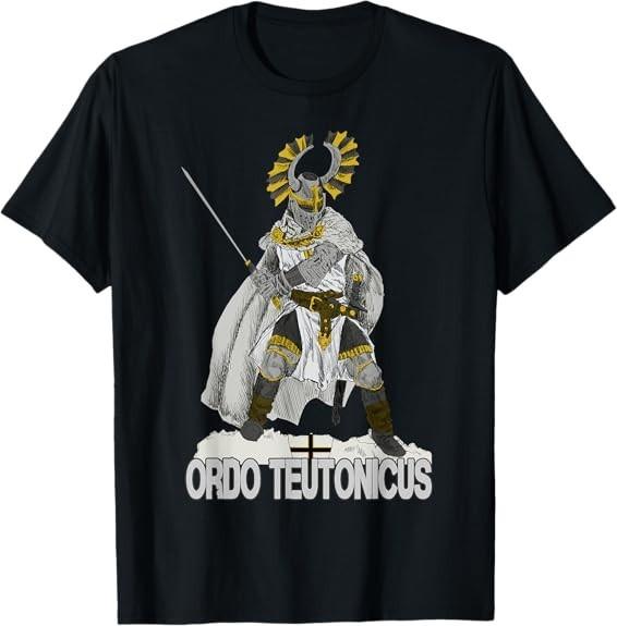 MOST POPULAR! Knights of the Teutonic Order Crusader Design Tee T-Shirt S-3XL XXXXL