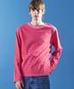 MOONSUN M.C Unisex, Stripe Long Sleeve T / Pink