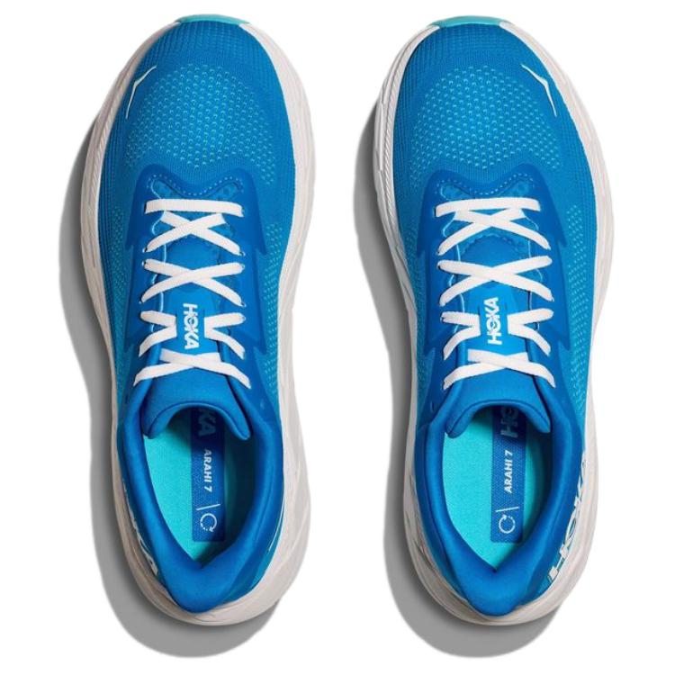 HOKA Arahi 7 Blue Frost Men Sneakers Hoka-Blue 1147850-HLF
