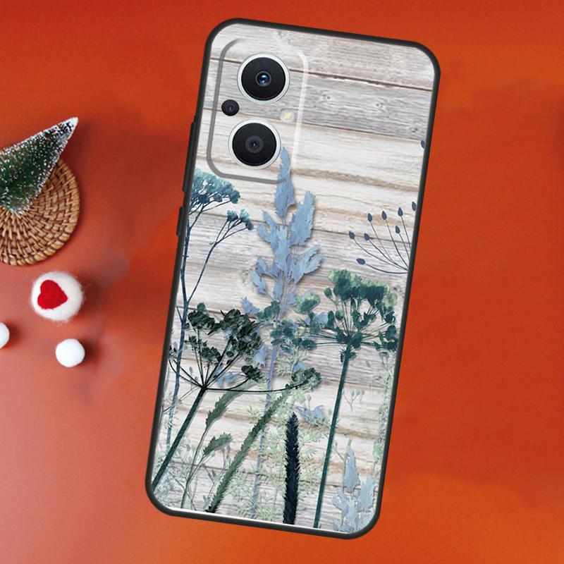 Western Rustic Barn Wood Lace Case For OPPO Find X9 X5 X6 X8 Pro OPPO Reno 14F 13F 12F 11F 10 12 13 14 Pro 7 8 Lite Cover