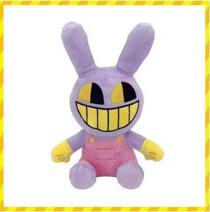 Neu Der erstaunliche digitale Zirkus Pomni Jax Plüschtier Anime Niedliche Theater Kaninchen Puppe Stofftier Cartoon Clown Weihnachten Kindergeschenke