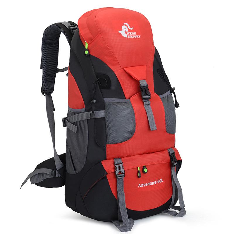 

FreeKnight 2023 Outdoor Sports & Mountaineering 50L Backpack - Large Capacity Travel & School Bag 36-55L